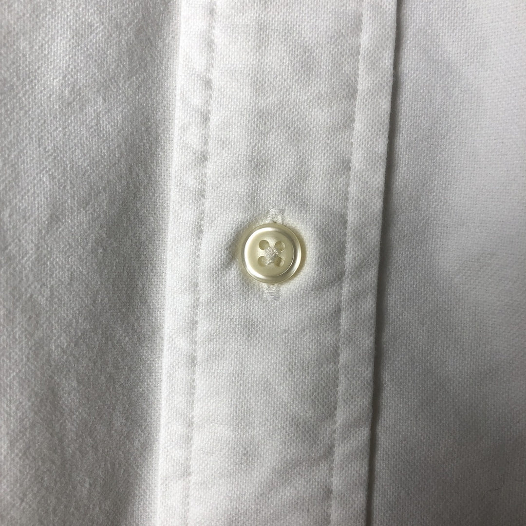 Ralph Lauren BLAKE long sleeve button down shirt, men's XL size cotton white type Vintage Second Hand