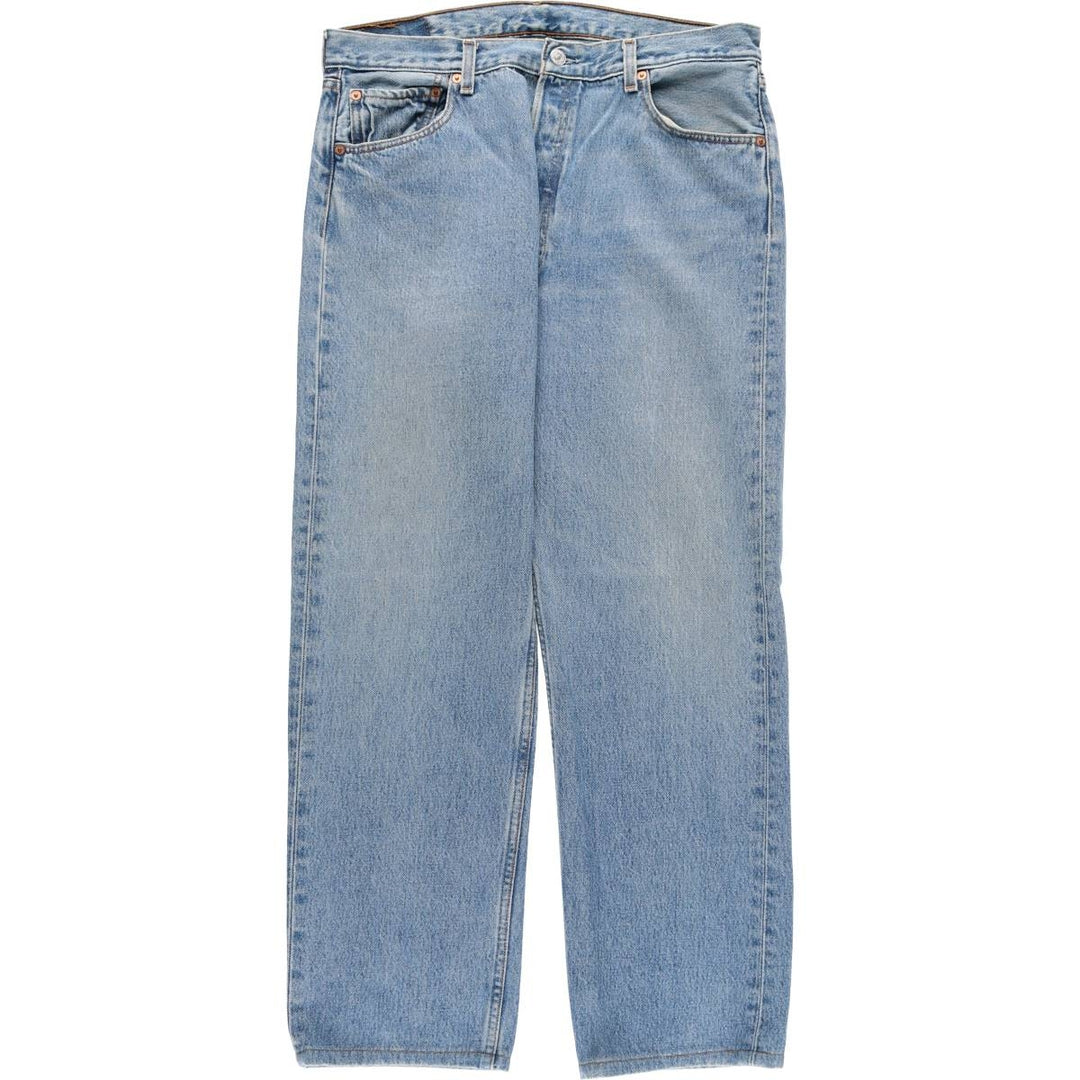 90'S Levi's 501-0193 Straight Denim Pants, Men's, Size 36, Vintage cotton blue type Vintage Second Hand