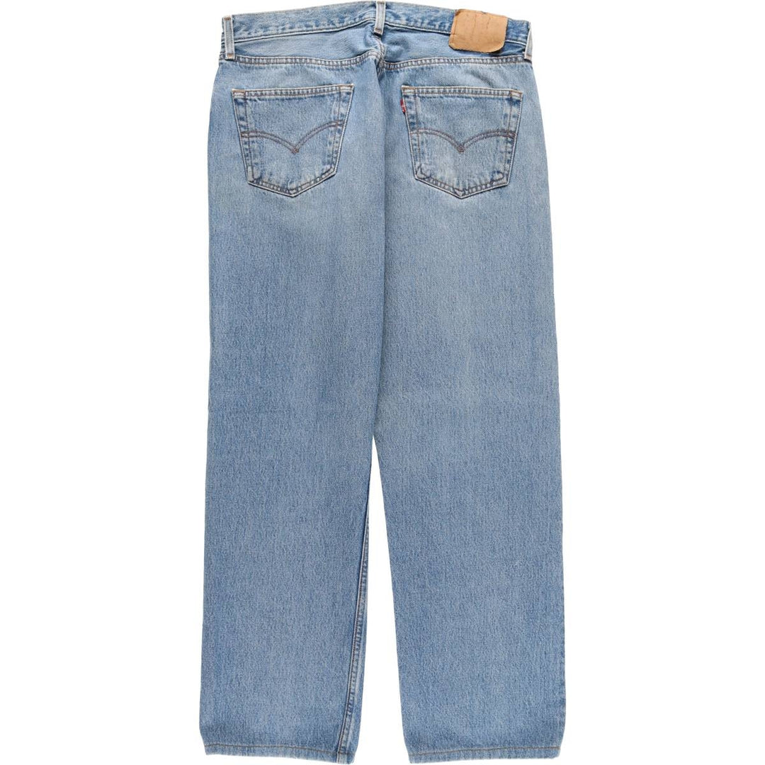 90'S Levi's 501-0193 Straight Denim Pants, Men's, Size 36, Vintage cotton blue type Vintage Second Hand