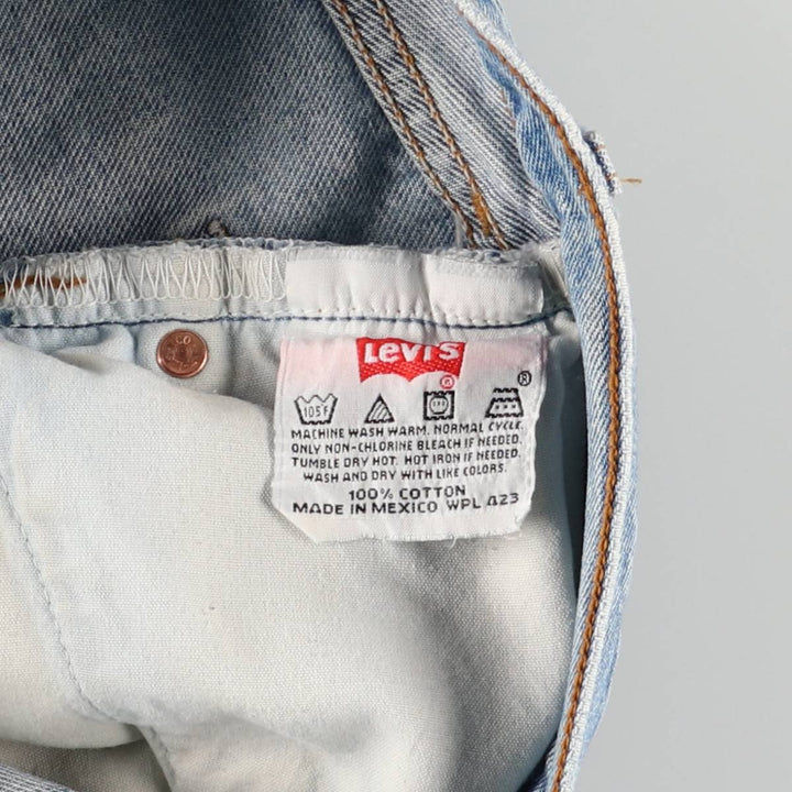 90'S Levi's 501-0193 Straight Denim Pants, Men's, Size 36, Vintage cotton blue type Vintage Second Hand