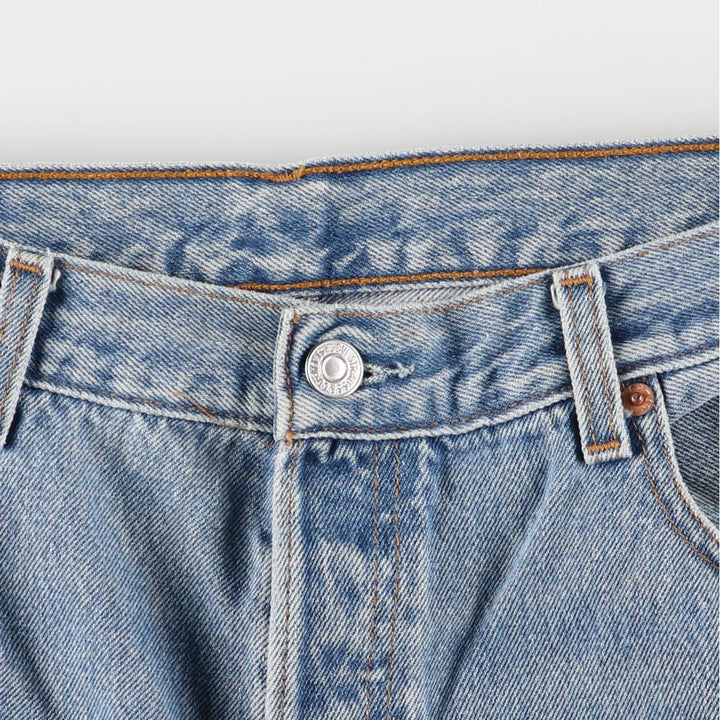 90'S Levi's 501-0193 Straight Denim Pants, Men's, Size 36, Vintage cotton blue type Vintage Second Hand