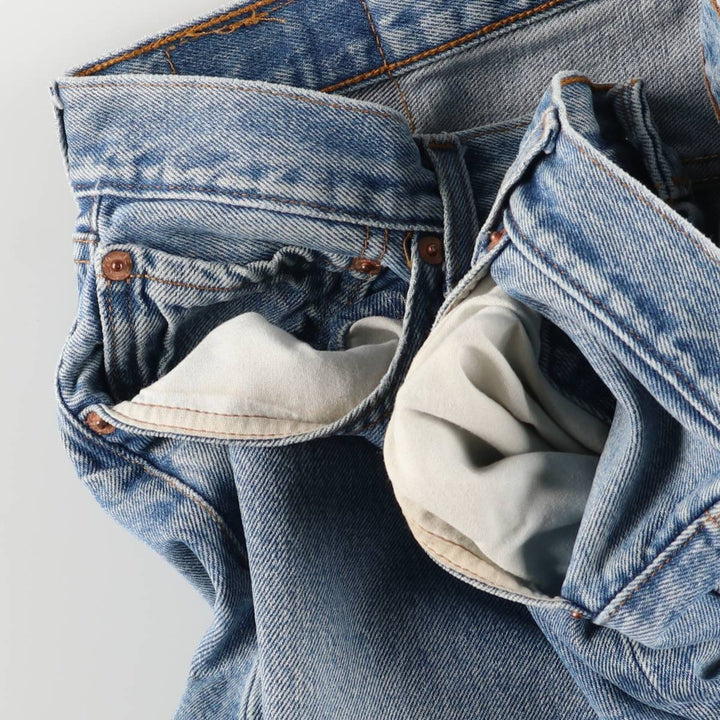 90'S Levi's 501-0193 Straight Denim Pants, Men's, Size 36, Vintage cotton blue type Vintage Second Hand