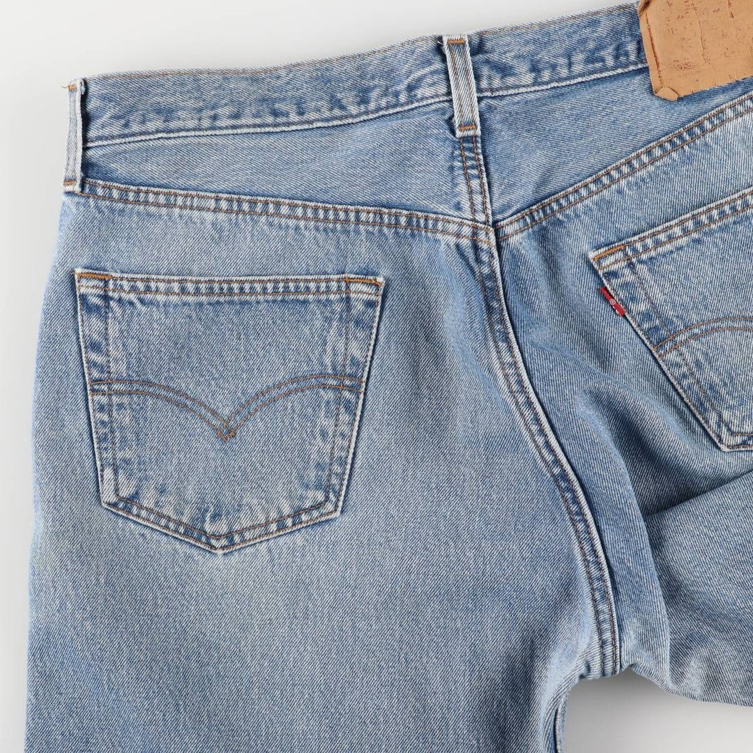 90'S Levi's 501-0193 Straight Denim Pants, Men's, Size 36, Vintage cotton blue type Vintage Second Hand