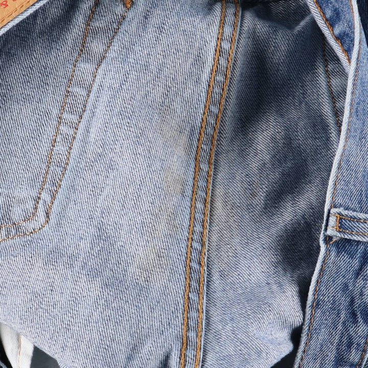 Levi's 501 straight denim pants for men, size W34 cotton blue type Vintage Second Hand