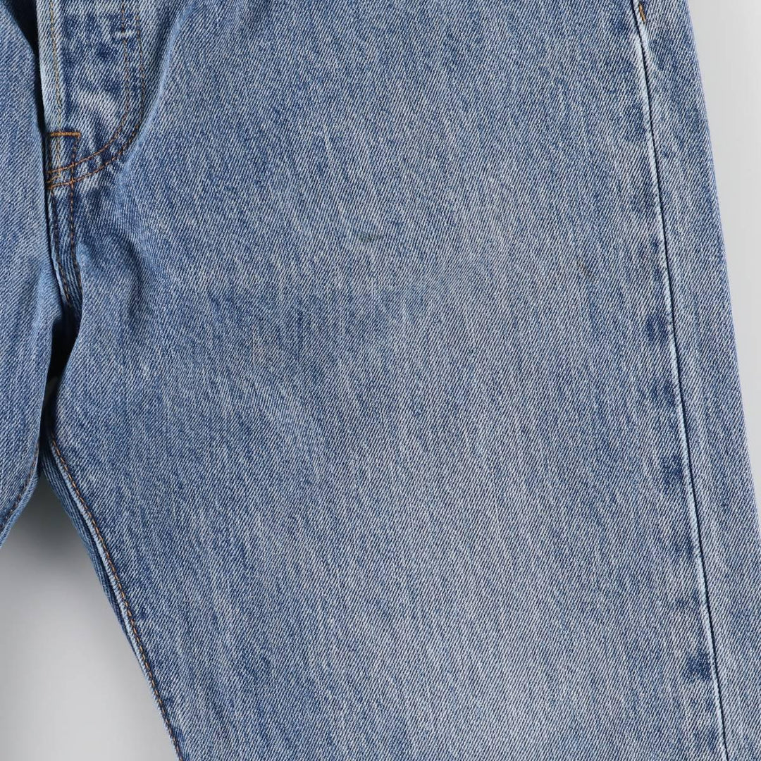 Levi's 501 straight denim pants for men, size W34 cotton blue type Vintage Second Hand
