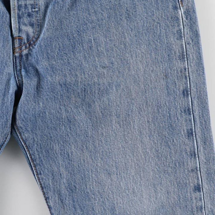 Levi's 501 straight denim pants for men, size W34 cotton blue type Vintage Second Hand