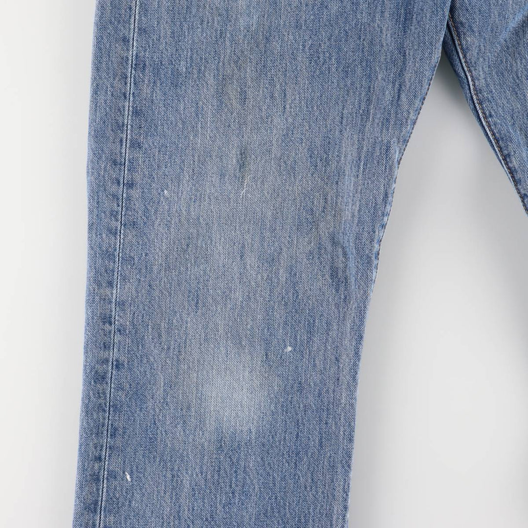 Levi's 501 straight denim pants for men, size W34 cotton blue type Vintage Second Hand