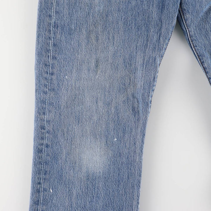 Levi's 501 straight denim pants for men, size W34 cotton blue type Vintage Second Hand