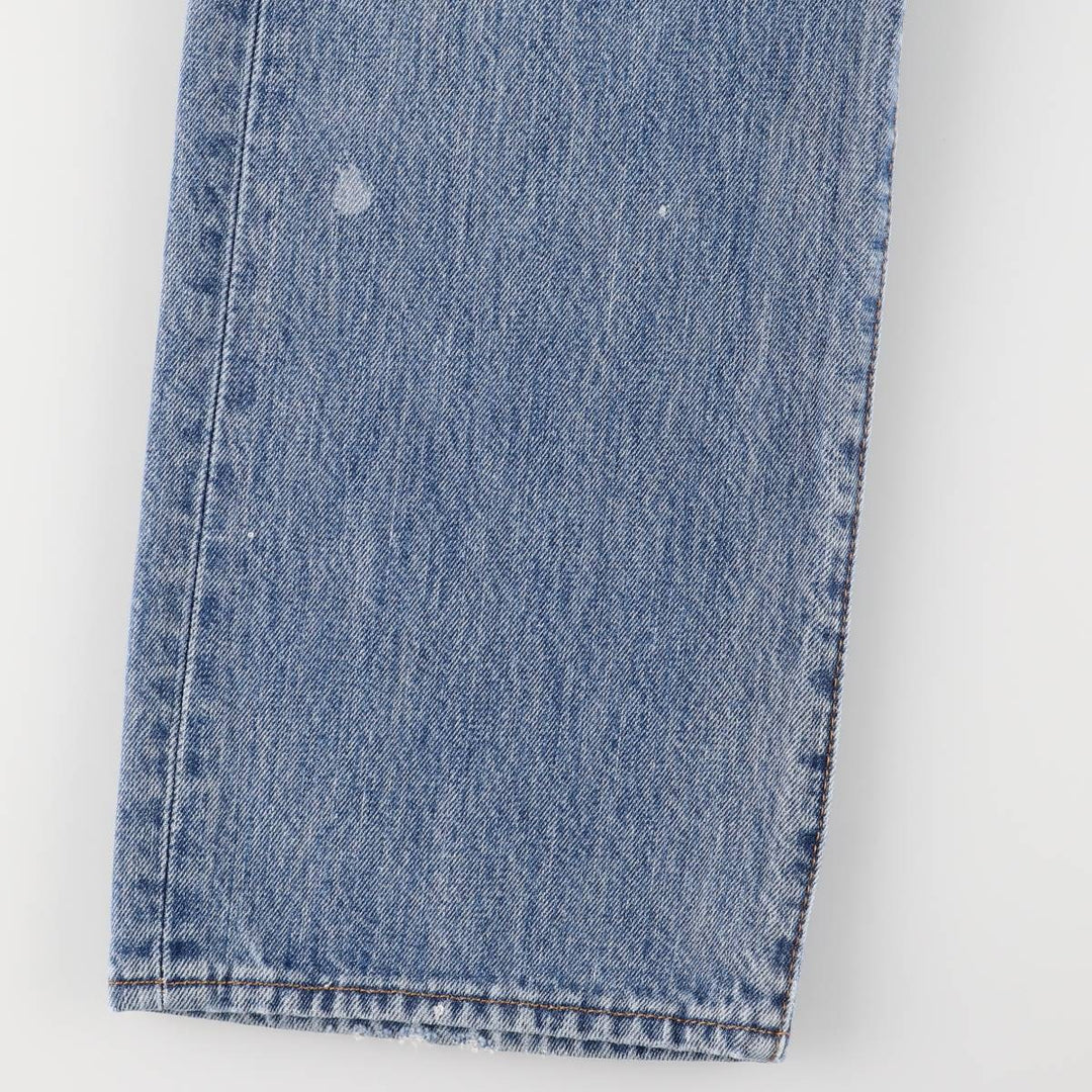 Levi's 501 straight denim pants for men, size W34 cotton blue type Vintage Second Hand
