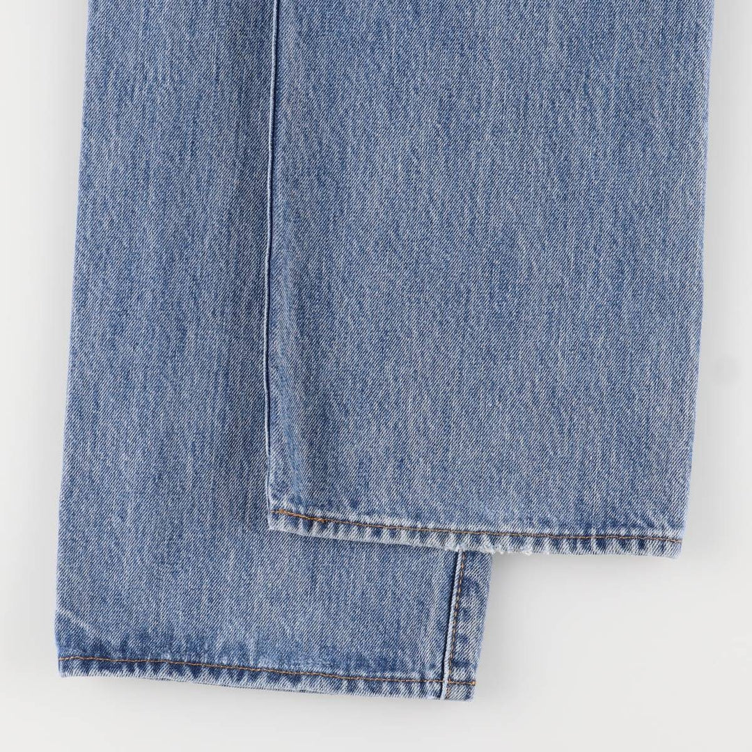 Levi's 501 straight denim pants for men, size W34 cotton blue type Vintage Second Hand