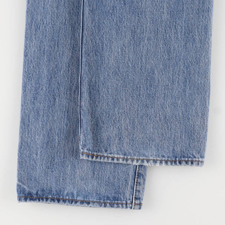 Levi's 501 straight denim pants for men, size W34 cotton blue type Vintage Second Hand