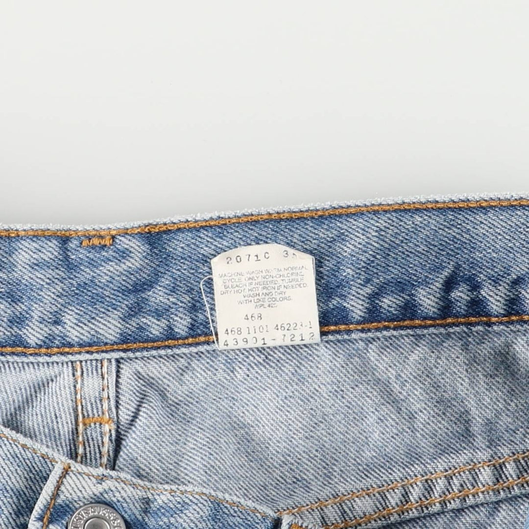 2000'S Levi's Relaxed Fit Tapered Leg Tapered Denim Pants (43901-7212), Men's Size 35 cotton blue type Vintage Second Hand
