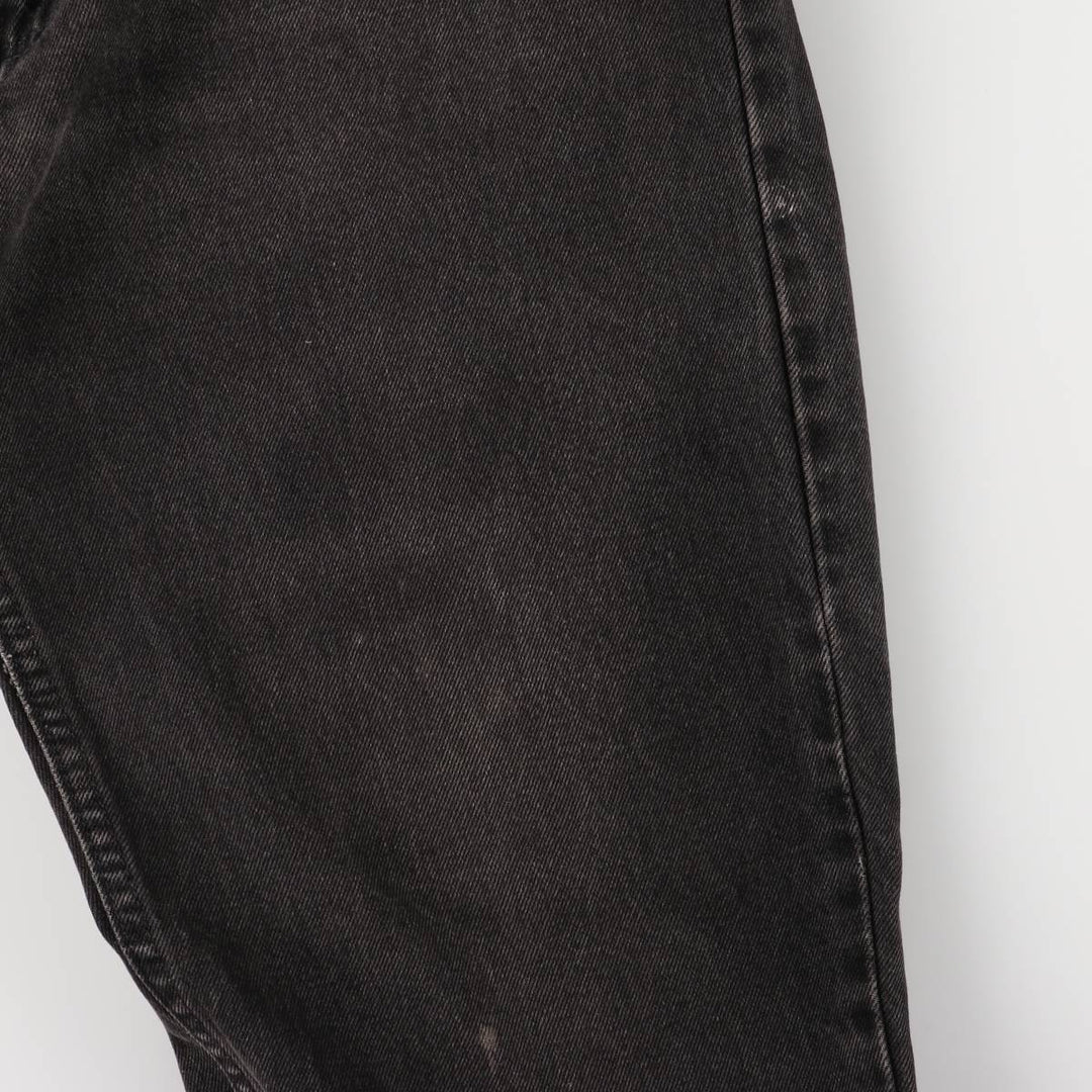 Levi's Authentic Jeans Black Denim Tapered Denim Pants with Zipper Fly unclear black type Vintage Second Hand