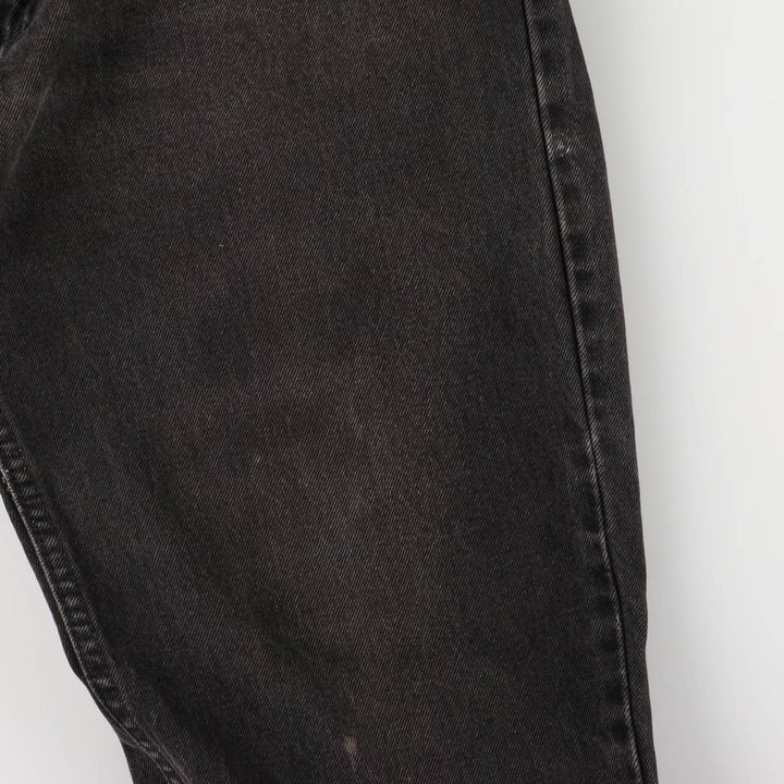 Levi's Authentic Jeans Black Denim Tapered Denim Pants with Zipper Fly unclear black type Vintage Second Hand