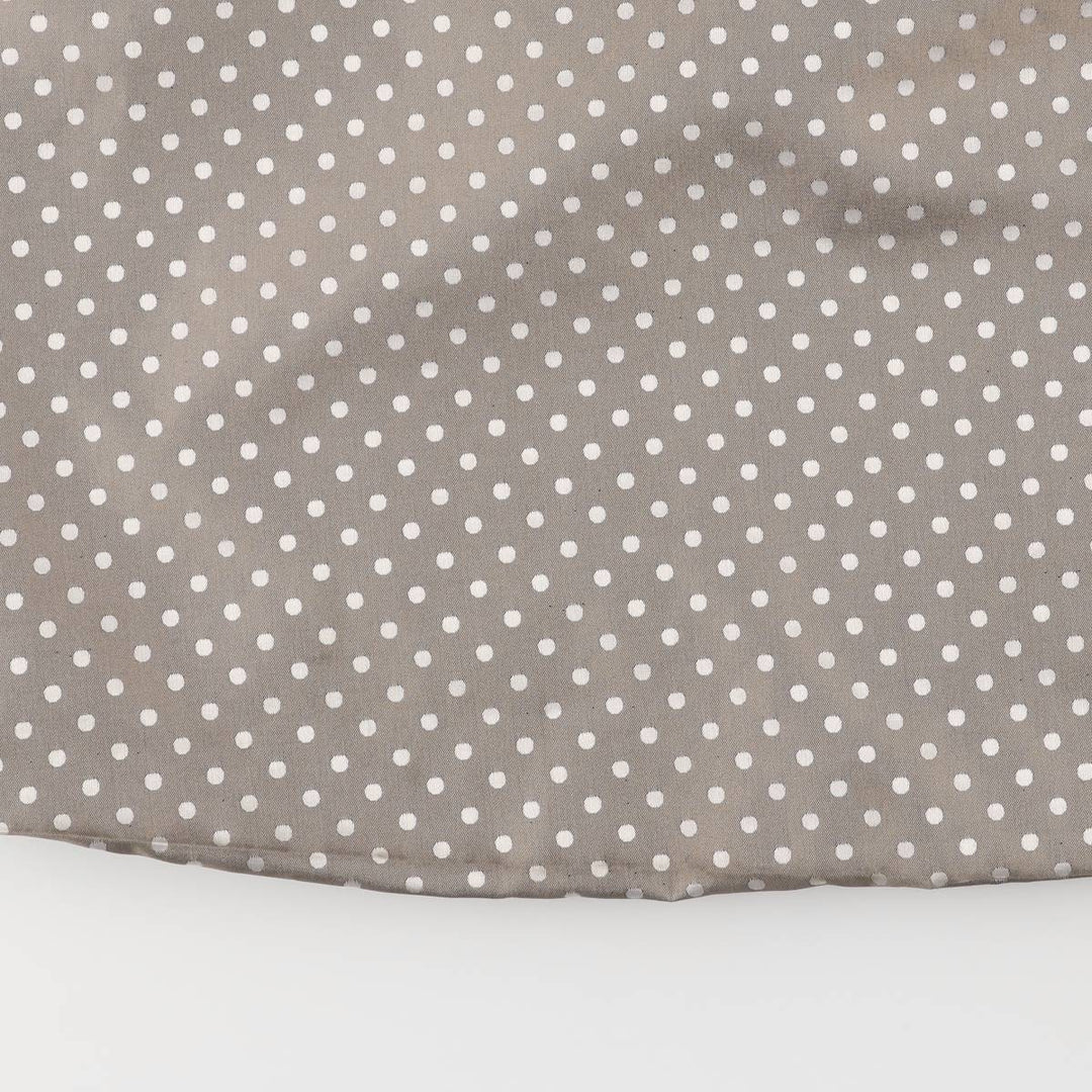 Aquascutum Dot Pattern Balmacaan Coat, Made in Canada, Women's Size Small polyester Beige type Vintage Second Hand