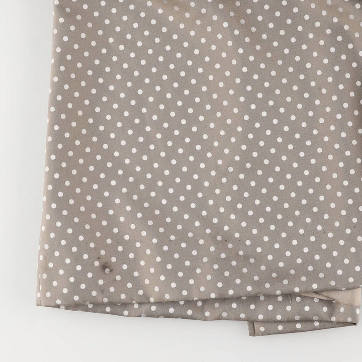 Aquascutum Dot Pattern Balmacaan Coat, Made in Canada, Women's Size Small polyester Beige type Vintage Second Hand