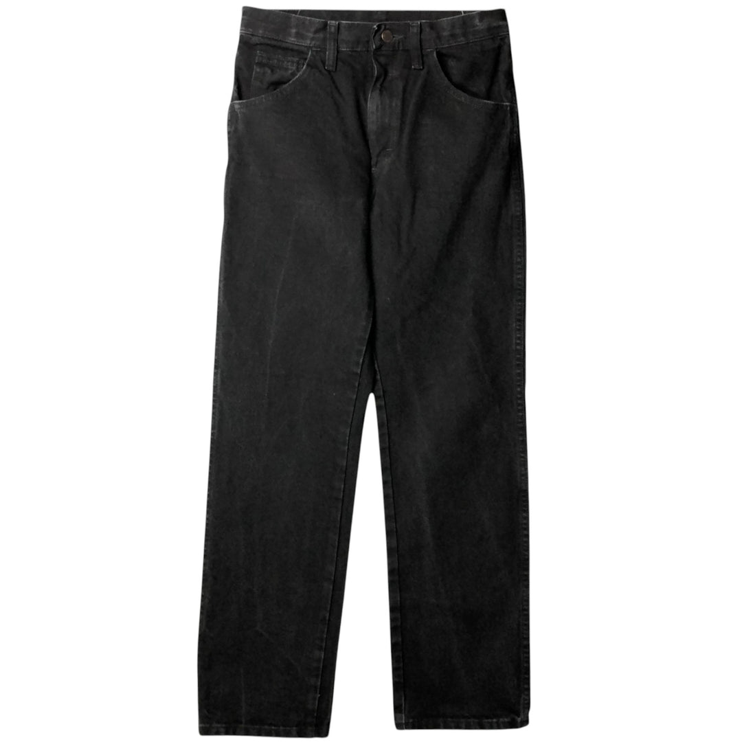 Rustler RUSTLER Straight Denim Pants, Women's Size L (W29) cotton black type Vintage Second Hand