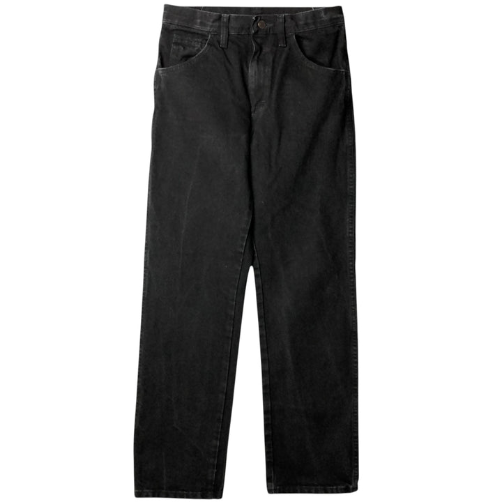 Rustler RUSTLER Straight Denim Pants, Women's Size L (W29) cotton black type Vintage Second Hand