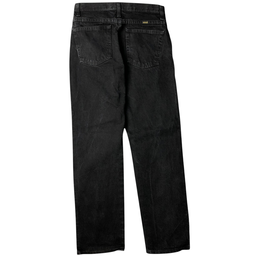 Rustler RUSTLER Straight Denim Pants, Women's Size L (W29) cotton black type Vintage Second Hand