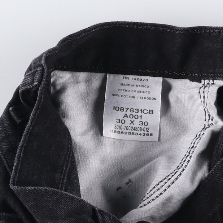 Rustler RUSTLER Straight Denim Pants, Women's Size L (W29) cotton black type Vintage Second Hand