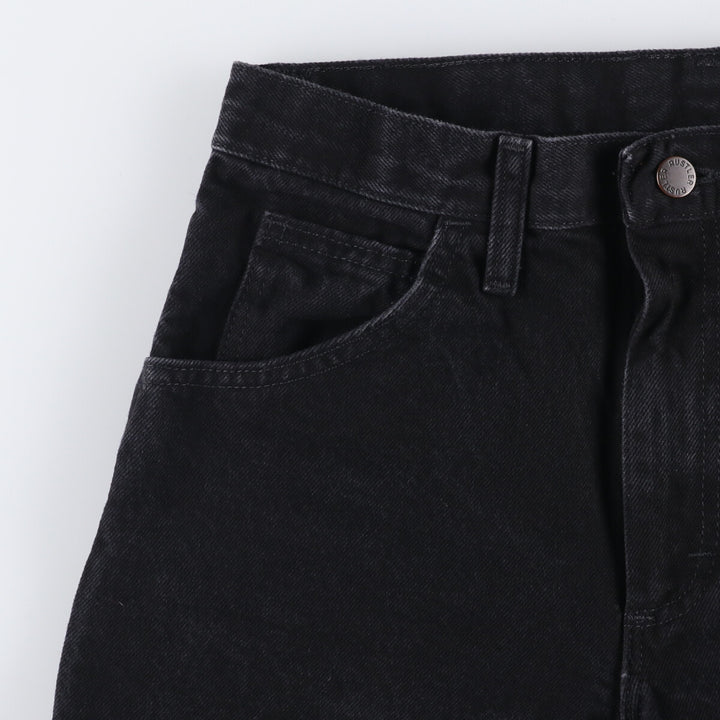 Rustler RUSTLER Straight Denim Pants, Women's Size L (W29) cotton black type Vintage Second Hand