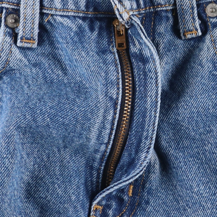Vintage 90'S Ralph Lauren Polo Jeans Company Relaxed Tapered Denim Pants, Women's Size L (W30) cotton blue type Vintage Second Hand