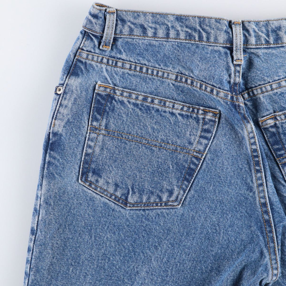 Vintage 90'S Ralph Lauren Polo Jeans Company Relaxed Tapered Denim Pants, Women's Size L (W30) cotton blue type Vintage Second Hand