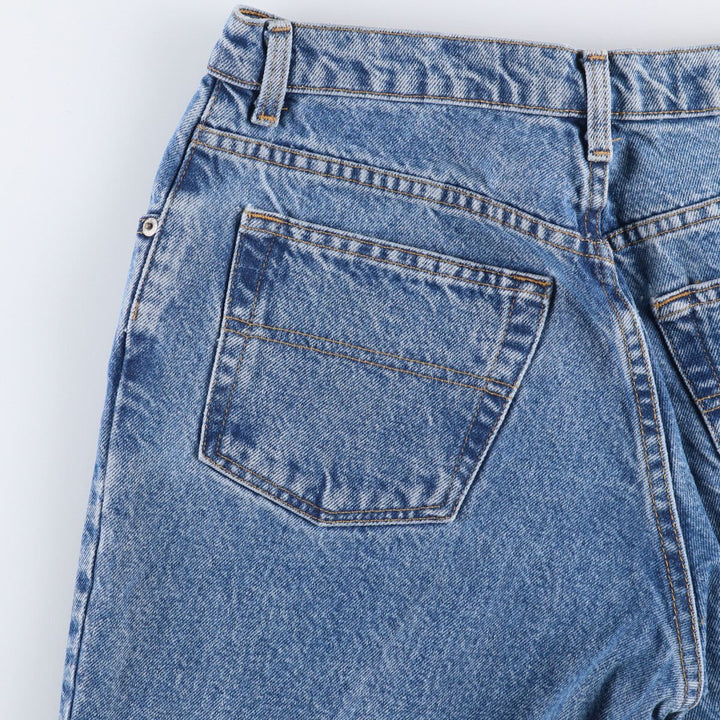Vintage 90'S Ralph Lauren Polo Jeans Company Relaxed Tapered Denim Pants, Women's Size L (W30) cotton blue type Vintage Second Hand