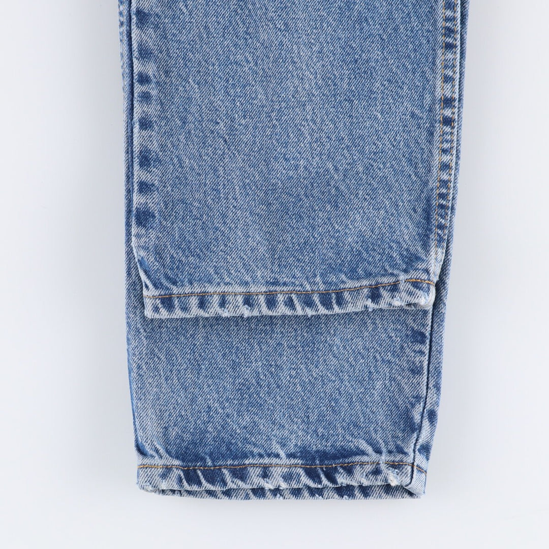 Vintage 90'S Ralph Lauren Polo Jeans Company Relaxed Tapered Denim Pants, Women's Size L (W30) cotton blue type Vintage Second Hand