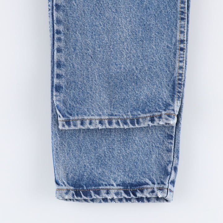 Vintage 90'S Ralph Lauren Polo Jeans Company Relaxed Tapered Denim Pants, Women's Size L (W30) cotton blue type Vintage Second Hand