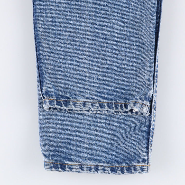 Vintage 90'S Ralph Lauren Polo Jeans Company Relaxed Tapered Denim Pants, Women's Size L (W30) cotton blue type Vintage Second Hand