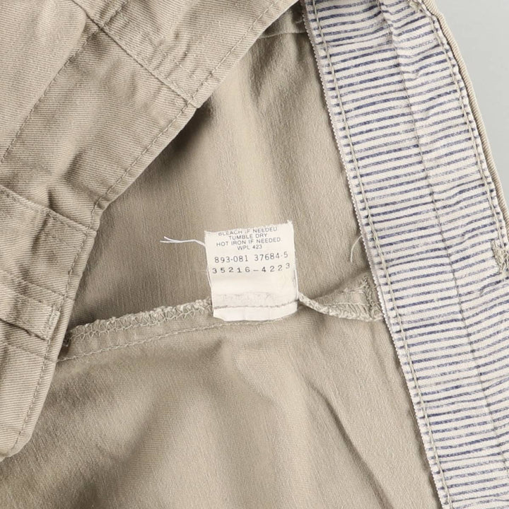 Dockers Two-Pleated Chino Shorts, Women's XL (W32) cotton Beige type Vintage Second Hand