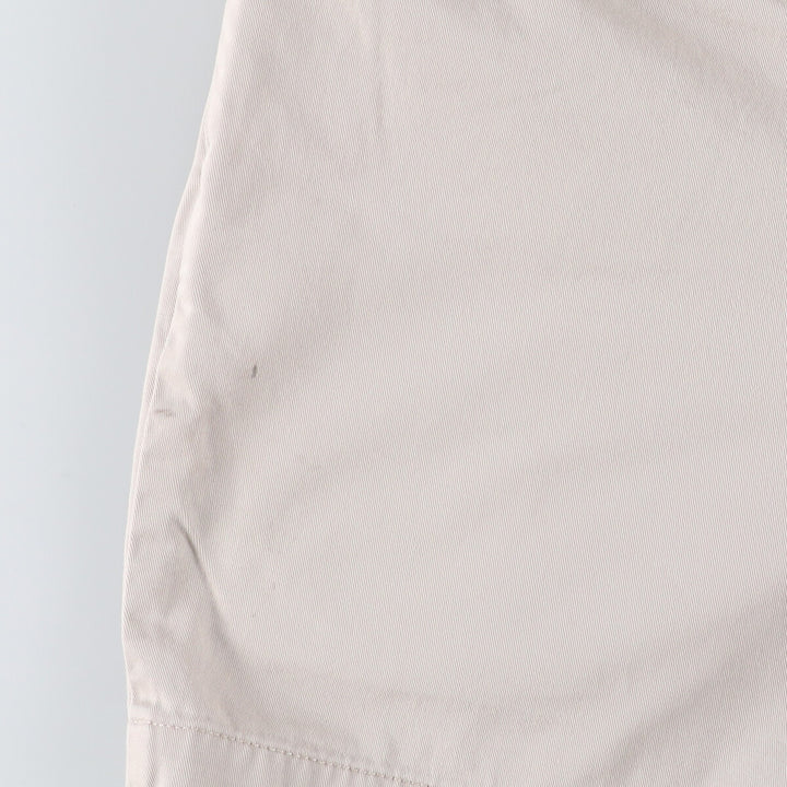 Ralph Lauren POLO by Ralph Lauren ANDREW SHORT Two-pleat Chino Shorts, Women's XL (W31) cotton Beige type Vintage Second Hand