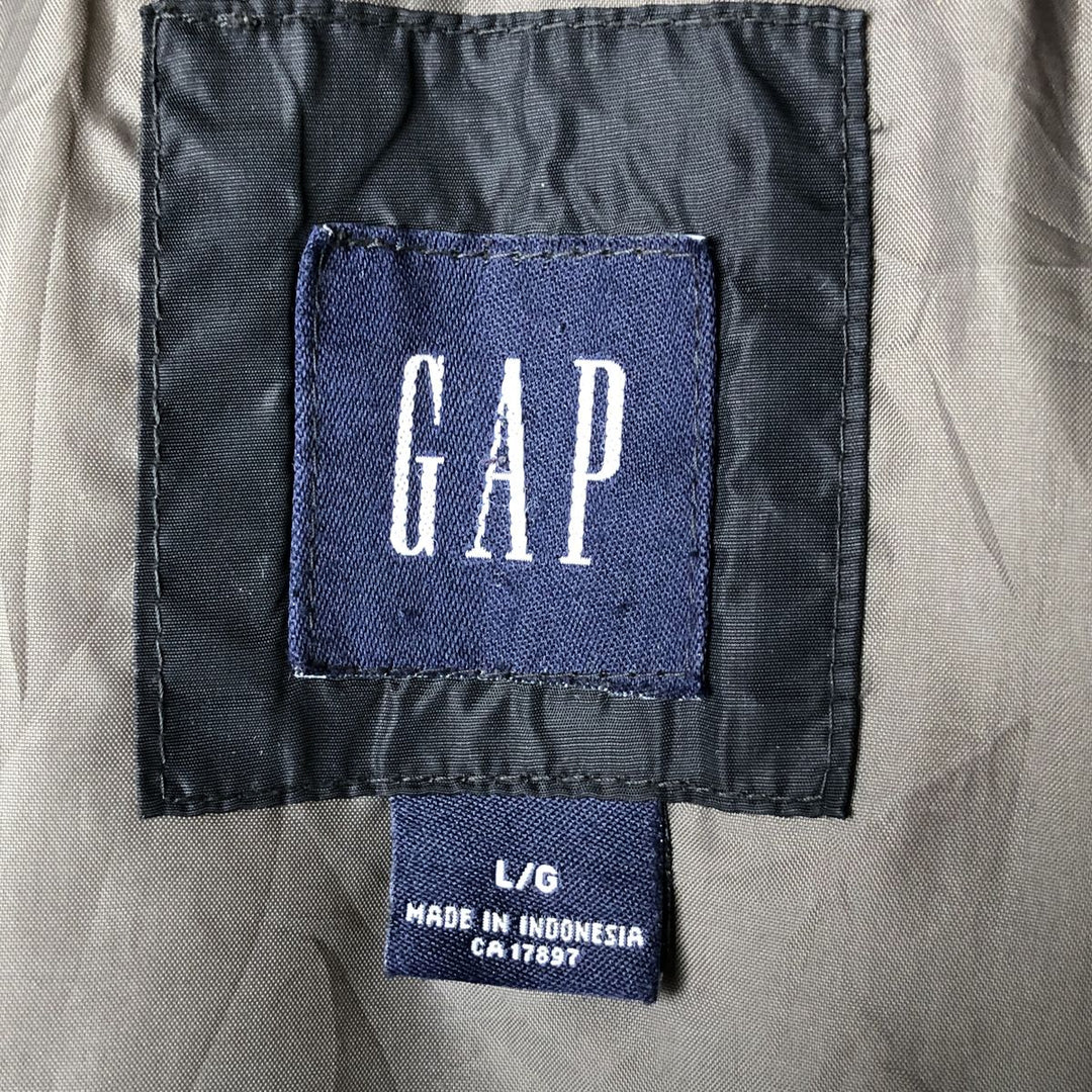 GAP Men's Padded Vest (Size L) unclear black type Vintage Second Hand