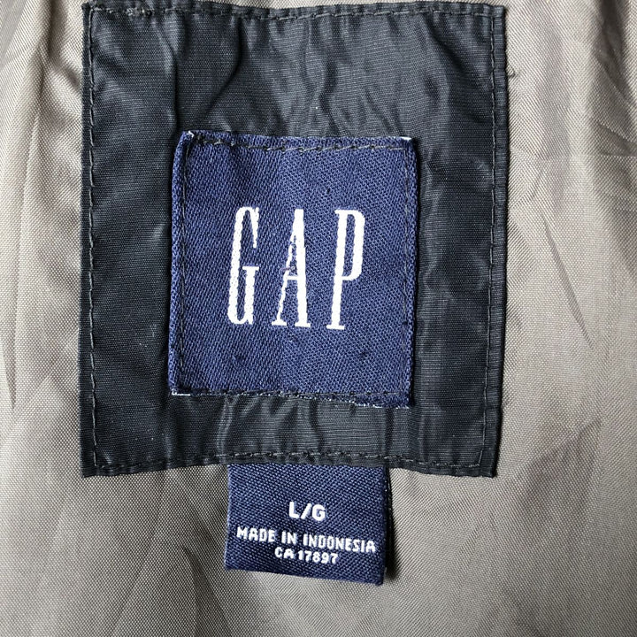 GAP Men's Padded Vest (Size L) unclear black type Vintage Second Hand