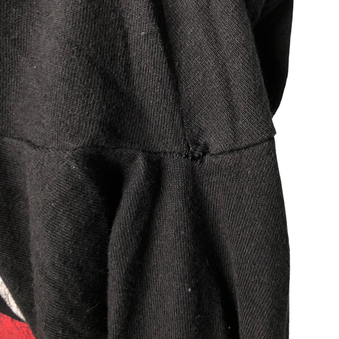 The Rolling Stones Band T-shirt, Band T, Men's L size cotton black type Vintage Second Hand