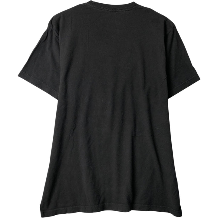 Tultex My Chemical Romance Skull Pattern Band T-Shirt, Men's Size Large cotton black type Vintage Second Hand