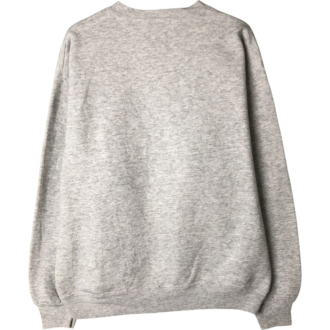 90'S Hanes HEAVYWEIGHT 50 cotton gray type Vintage Second Hand