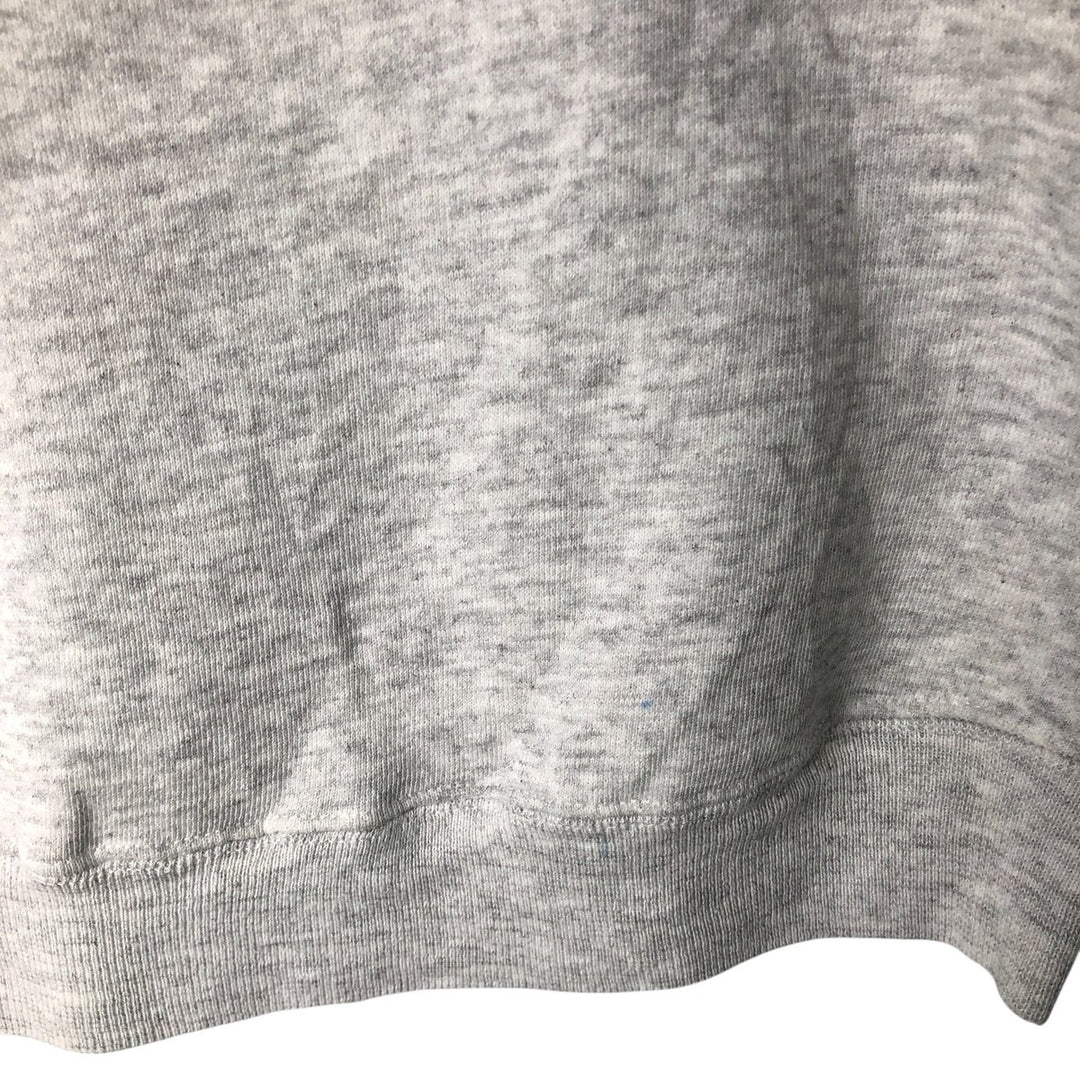 90'S Hanes HEAVYWEIGHT 50 cotton gray type Vintage Second Hand