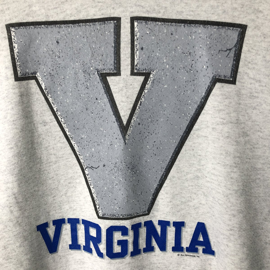 Sun Sportswear Printed Sweatshirt, Men's Size XL unclear gray type Vintage Second Hand