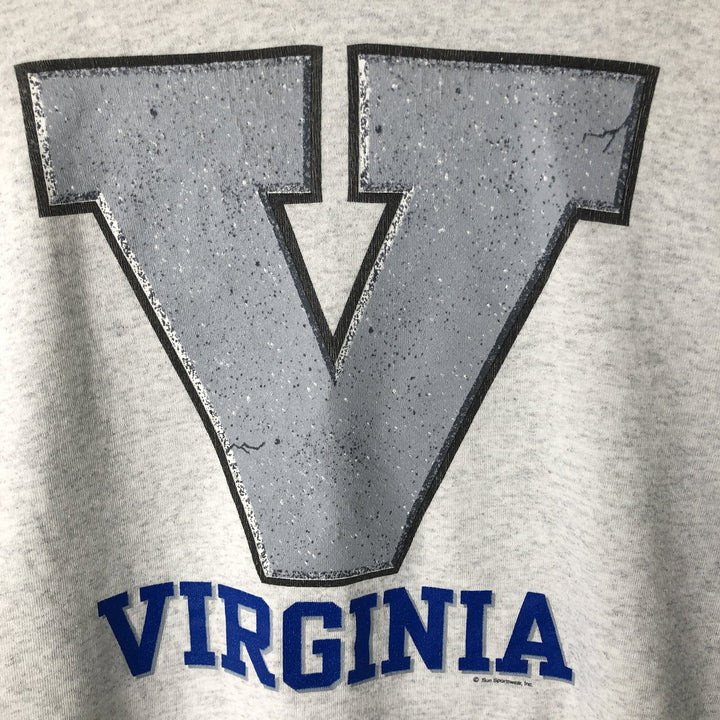 Sun Sportswear Printed Sweatshirt, Men's Size XL unclear gray type Vintage Second Hand