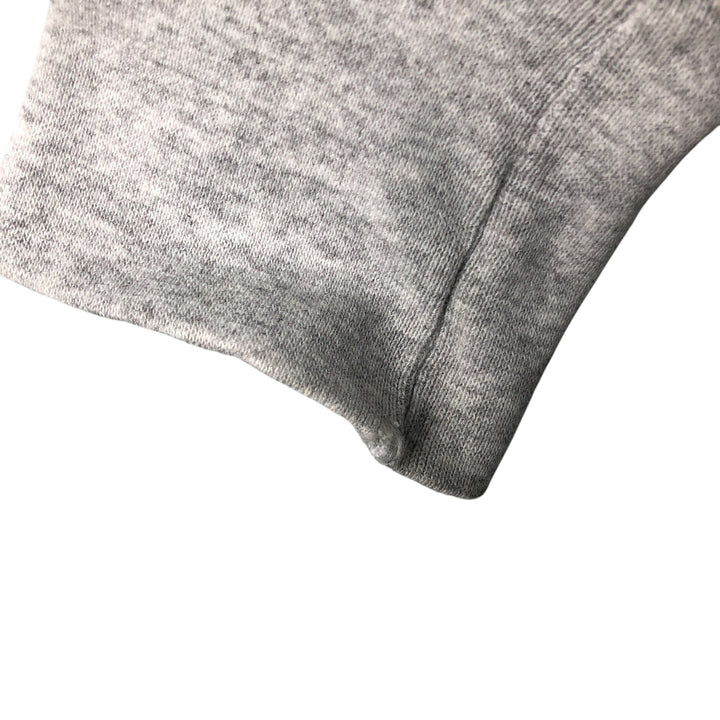 Printed college sweatshirt, men's size L cotton gray type Vintage Second Hand
