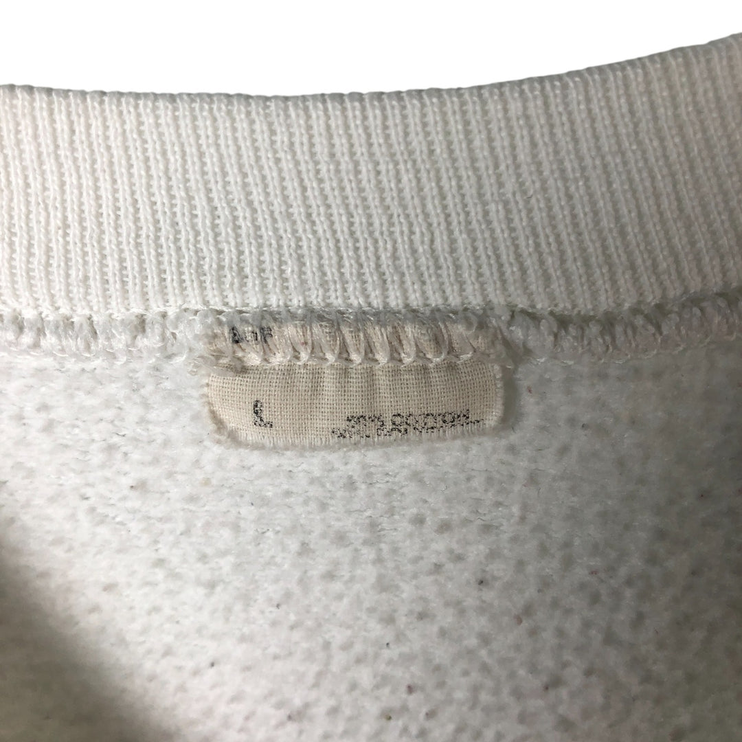 UCLA University of California, Los Angeles College Sweatshirt, Men's Size L cotton white type Vintage Second Hand
