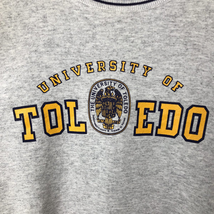 90'S ONEITA College Sweatshirt, Made in USA, Men's XXL, Vintage cotton gray type Vintage Second Hand
