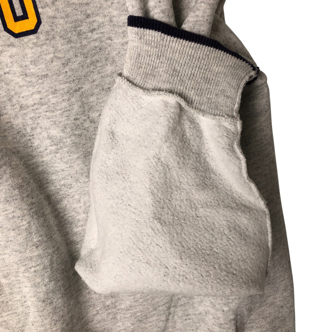 90'S ONEITA College Sweatshirt, Made in USA, Men's XXL, Vintage cotton gray type Vintage Second Hand