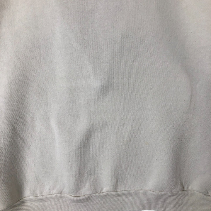 Vintage 1990'S Russell Pennsylvania State University college sweatshirt, made in the USA, size L, men's cotton white type Vintage Second Hand
