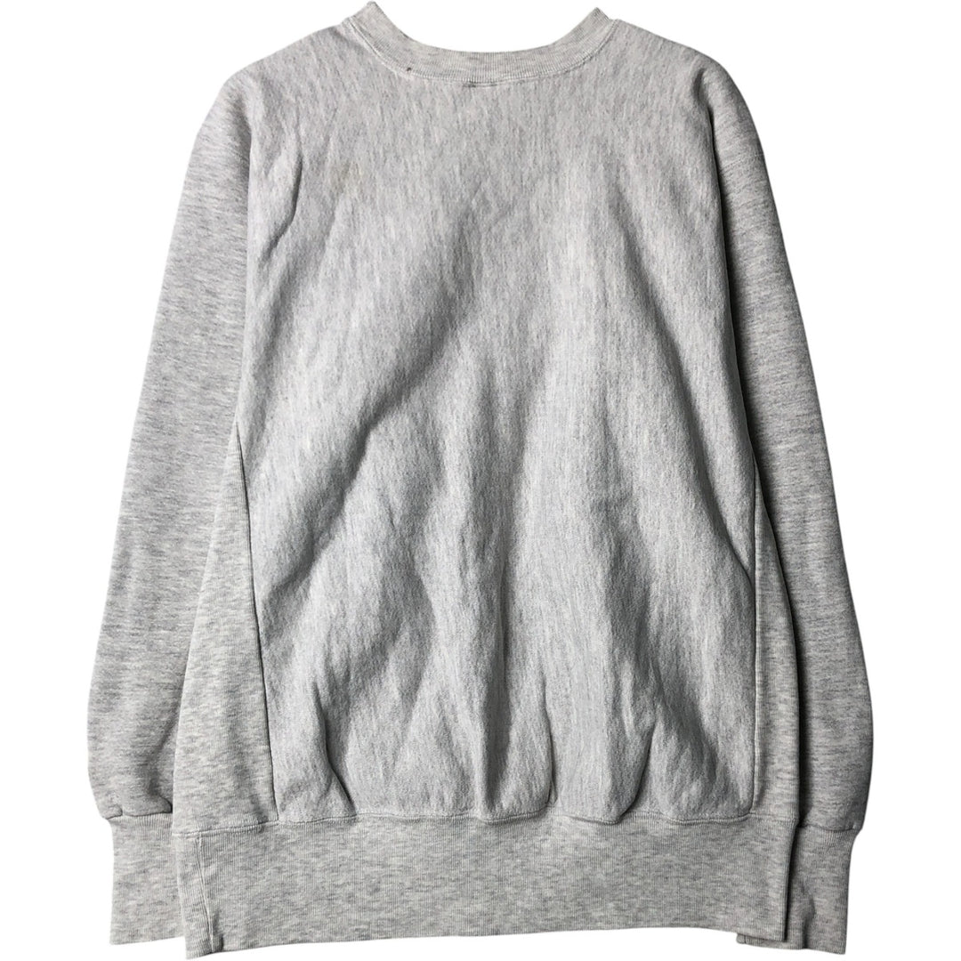 90'S Crable Sportswear College Sweatshirt, Made in USA, Men's Size L (approx.), Vintage cotton gray type Vintage Second Hand