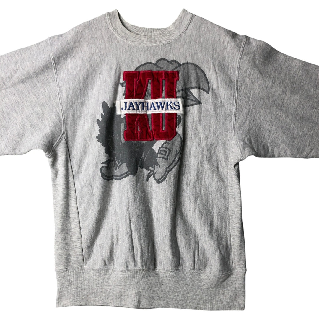 90'S Crable Sportswear College Sweatshirt, Made in USA, Men's Size L (approx.), Vintage cotton gray type Vintage Second Hand