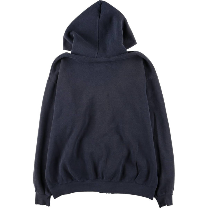 Lee Heavyweight Full Zip Sweatshirt Hoodie, Men's Size L cotton navy blue type Vintage Second Hand
