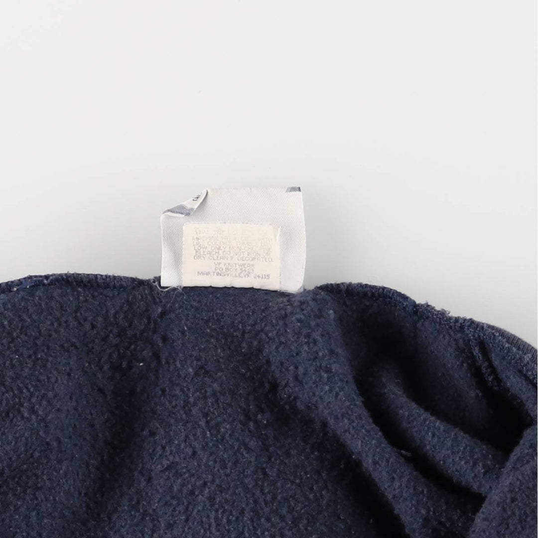 Lee Heavyweight Full Zip Sweatshirt Hoodie, Men's Size L cotton navy blue type Vintage Second Hand